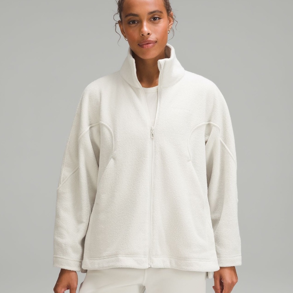 Lululemon looped terry fleece full zip
